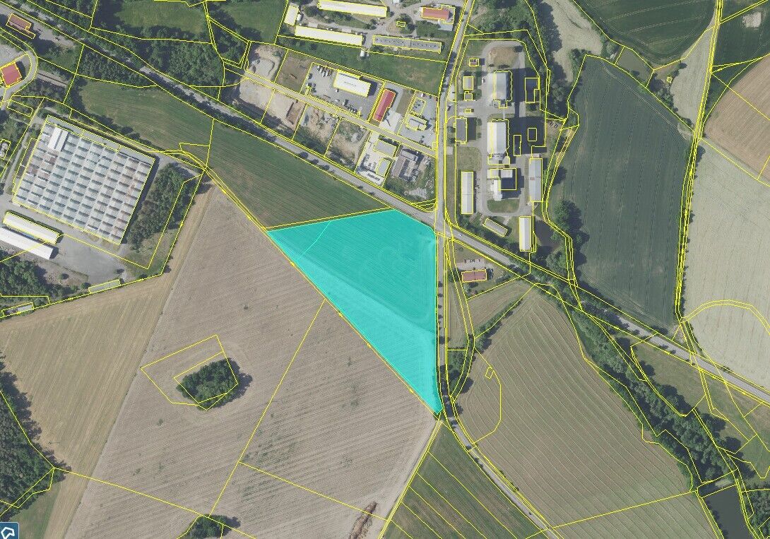 Prodej pozemku 54.104 m2 v Sedlčanech
