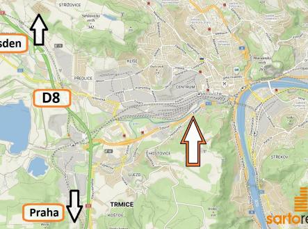 mapa | Pronájem - obchodní prostor, 360 m²