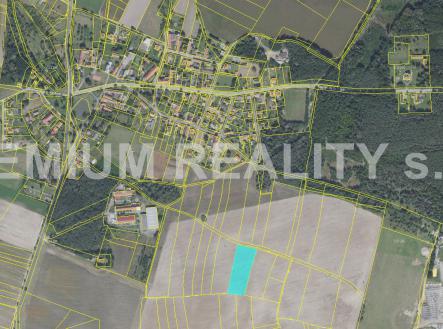 Prodej - pozemek, zemědělská půda, 7 488 m²