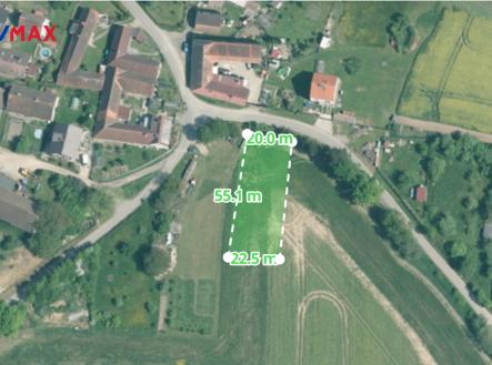 pozemek-2-rozmery.png | Prodej - pozemek pro bydlení, 1 186 m²