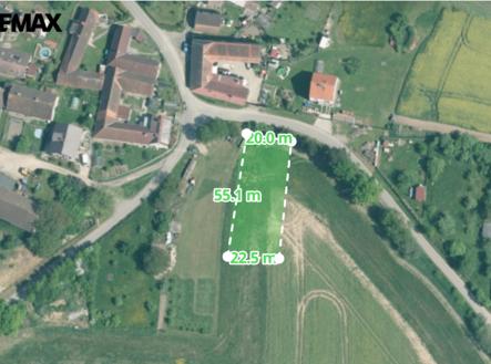 pozemek-2-rozmery.png | Prodej - pozemek pro bydlení, 1 186 m²