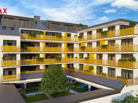 Vizualizace - byt se nachází jako jediný v 6. NP | Prodej bytu, atypický, 237 m²