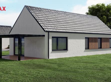 vizualizace domu | Prodej - pozemek pro bydlení, 469 m²