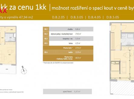 492cc-typ-4-1kk-spaci-kout-2-page-0001.jpg | Prodej bytu, 1+kk, 60 m²