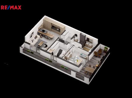 Vzorový byt | Prodej bytu, 3+kk, 103 m²