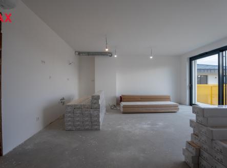 Obývací pokoj s kuchyň. koutem | Prodej bytu, 4+kk, 145 m²
