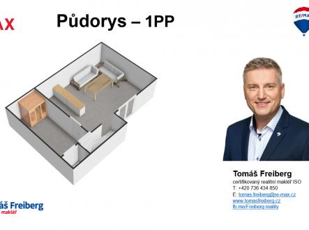 Půdorys 1PP | Prodej - chata/rekreační objekt, 200 m²