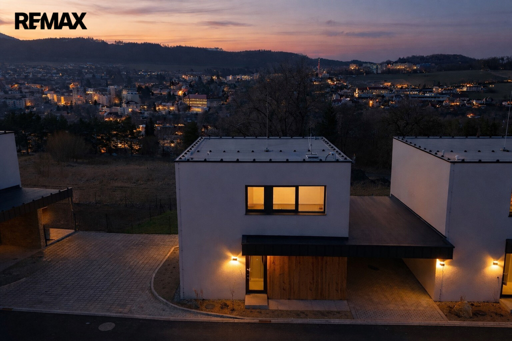 dostavěné domy v jiné lokalitě