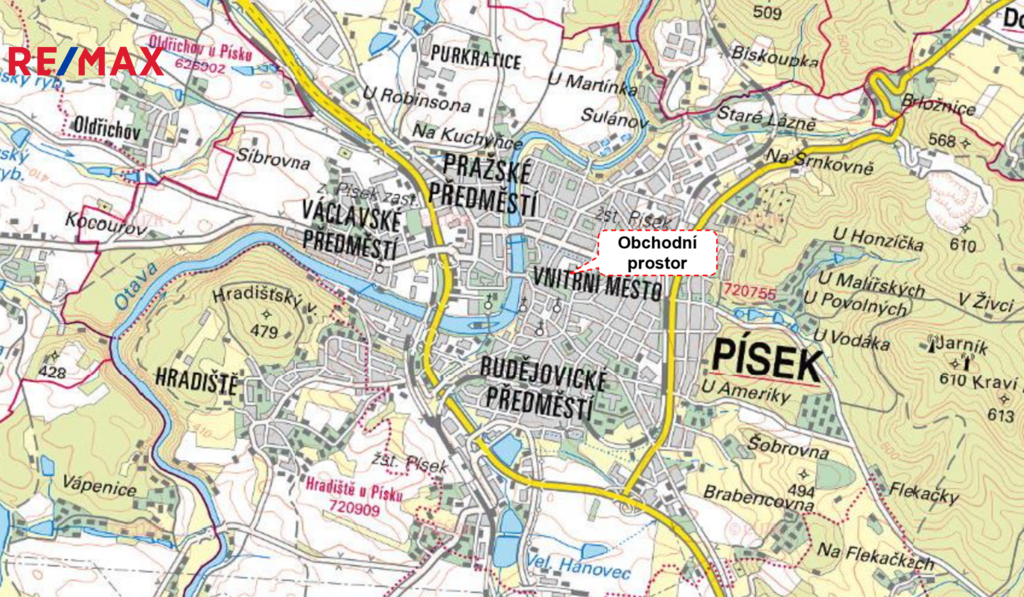 Poloha obchodního prostoru