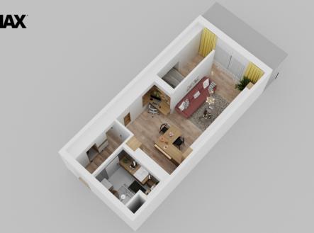 65.jpg | Prodej bytu, 1+kk, 62 m²