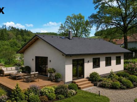 Vizualizace budoucícho stavu | Prodej - dům/vila, 129 m²
