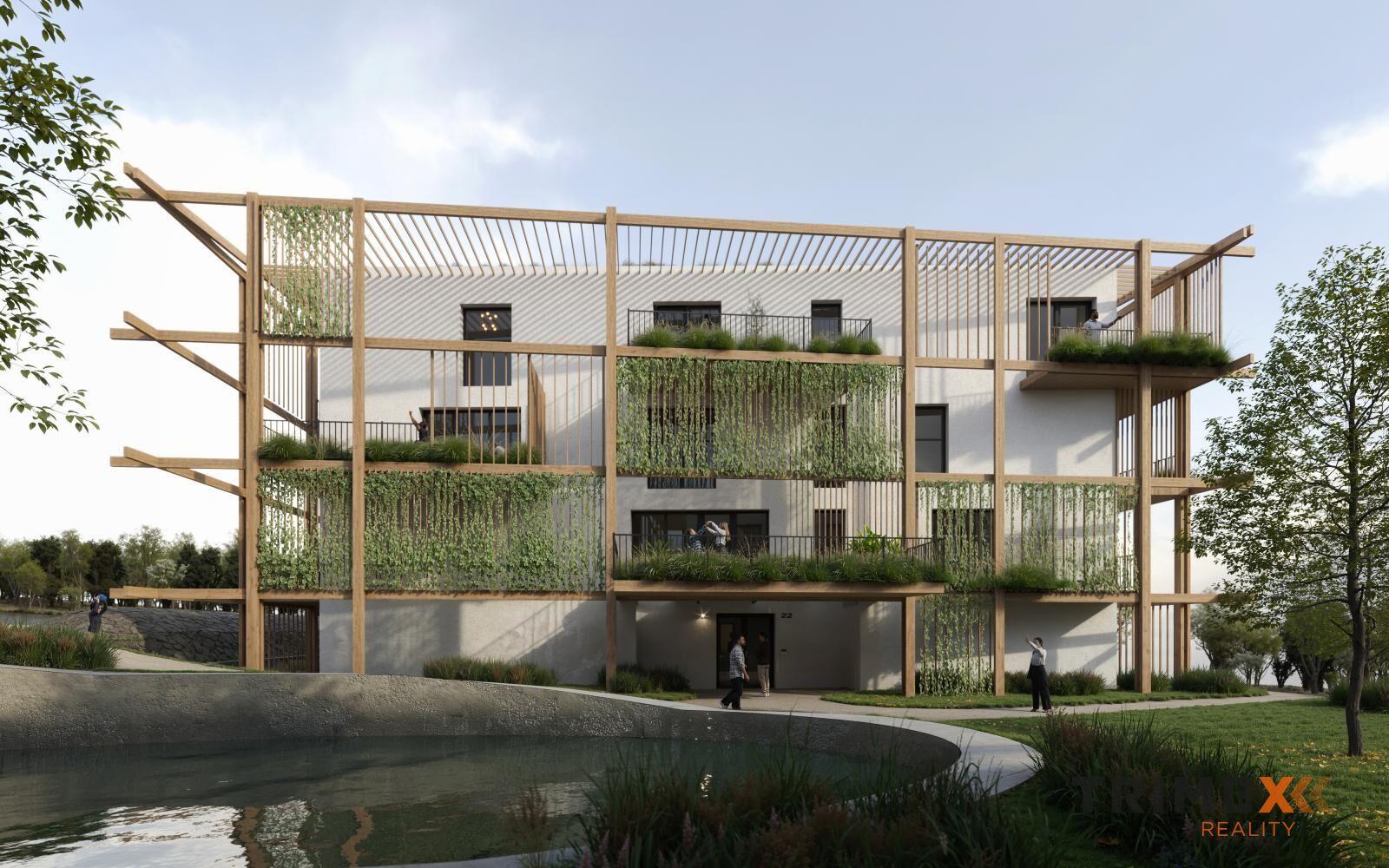 Rezidenci Štěpánov, Valašské Meziříčí, bytová jednotka 2+kk, 45,26 m2, balkon 25,40 m2