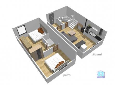 3D.jpg | Prodej bytu, 3+kk, 58 m²