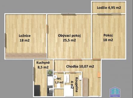 planek1 | Prodej bytu, 3+1, 85 m²