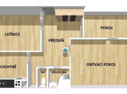 planek1 | Prodej bytu, 3+1, 81 m²