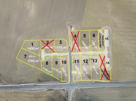 letecky5 | Prodej - pozemek pro bydlení, 1 105 m²