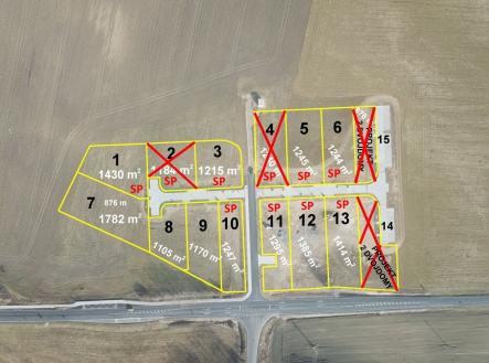 letecky6 | Prodej - pozemek pro bydlení, 1 105 m²