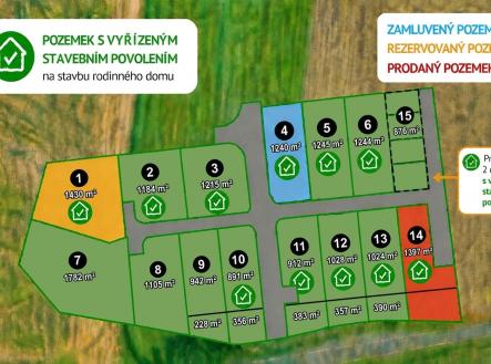 nove4 | Prodej - pozemek pro bydlení, 1 105 m²
