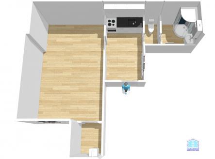 planek1 | Prodej bytu, 1+kk, 37 m²