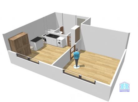 planek2 | Prodej bytu, 1+1, 36 m²