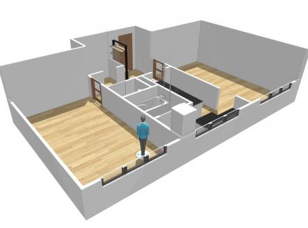 planek2 | Prodej bytu, 2+1, 57 m²