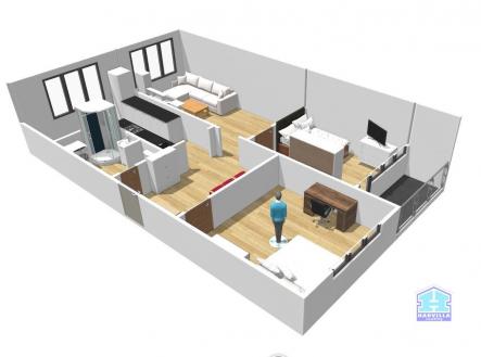 planek2 | Prodej bytu, 3+1, 62 m²