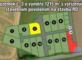 Prodej - pozemek pro bydlení, 1 215 m²
