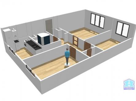 planek2 | Prodej bytu, 3+1, 63 m²