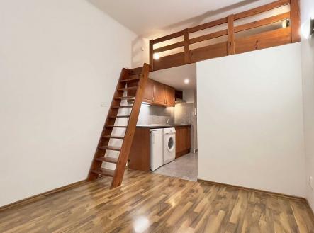Pronájem bytu, 1+kk, 17 m² obrázek