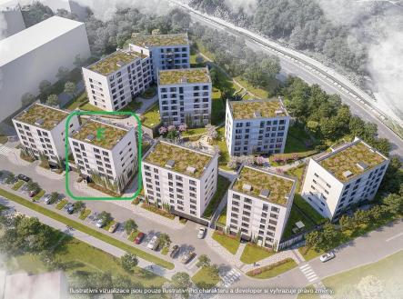 vizualizace1.jpg | Prodej bytu, 3+kk, 80,7 m²