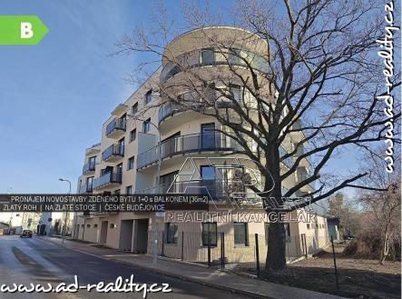 AD-reality, realitní kancelář | Pronájem bytu, 1+kk, 36 m²