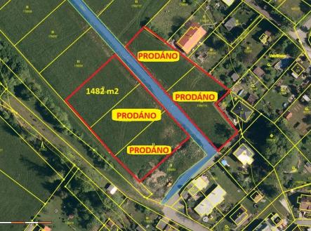 Prodáno a rezervace.jpg | Prodej - pozemek pro bydlení, 1 482 m²