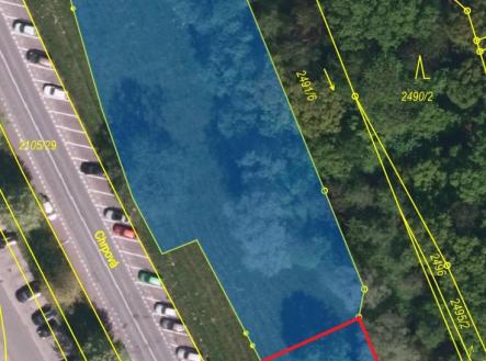 KM návrh rozdělení.jpg | Prodej - pozemek pro komerční výstavbu, 2 561 m²