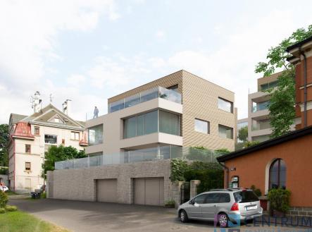 Vizualizace domu A1 - kolaudace 08/2026 | Prodej bytu, 4+kk, 120 m²