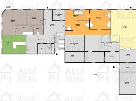 Obrázek k zakázce č.: 666426 | Prodej - nájemní dům, 510 m²