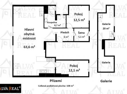 Obrázek k zakázce č.: 728651 | Prodej bytu, 3+kk, 108 m²