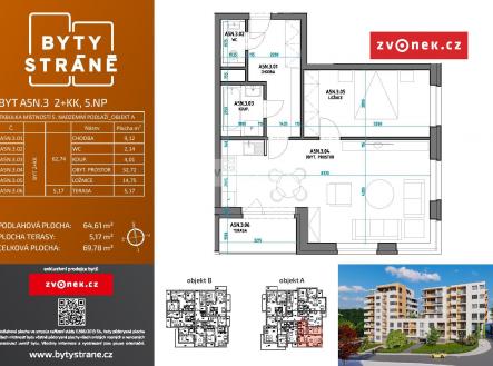 Obrázek k zakázce č.: 668296 | Prodej bytu, 2+kk, 70 m²