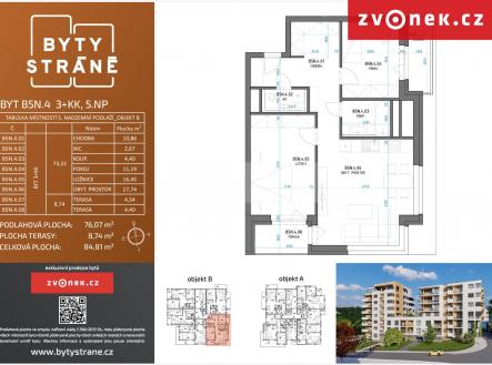 Obrázek k zakázce č.: 668546 | Prodej bytu, 3+kk, 85 m²