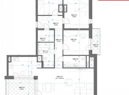 Obrázek k zakázce č.: 706686 | Prodej bytu, 4+1, 160 m²