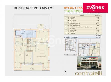 Obrázek k zakázce č.: 715102 | Prodej bytu, 4+kk, 114 m²