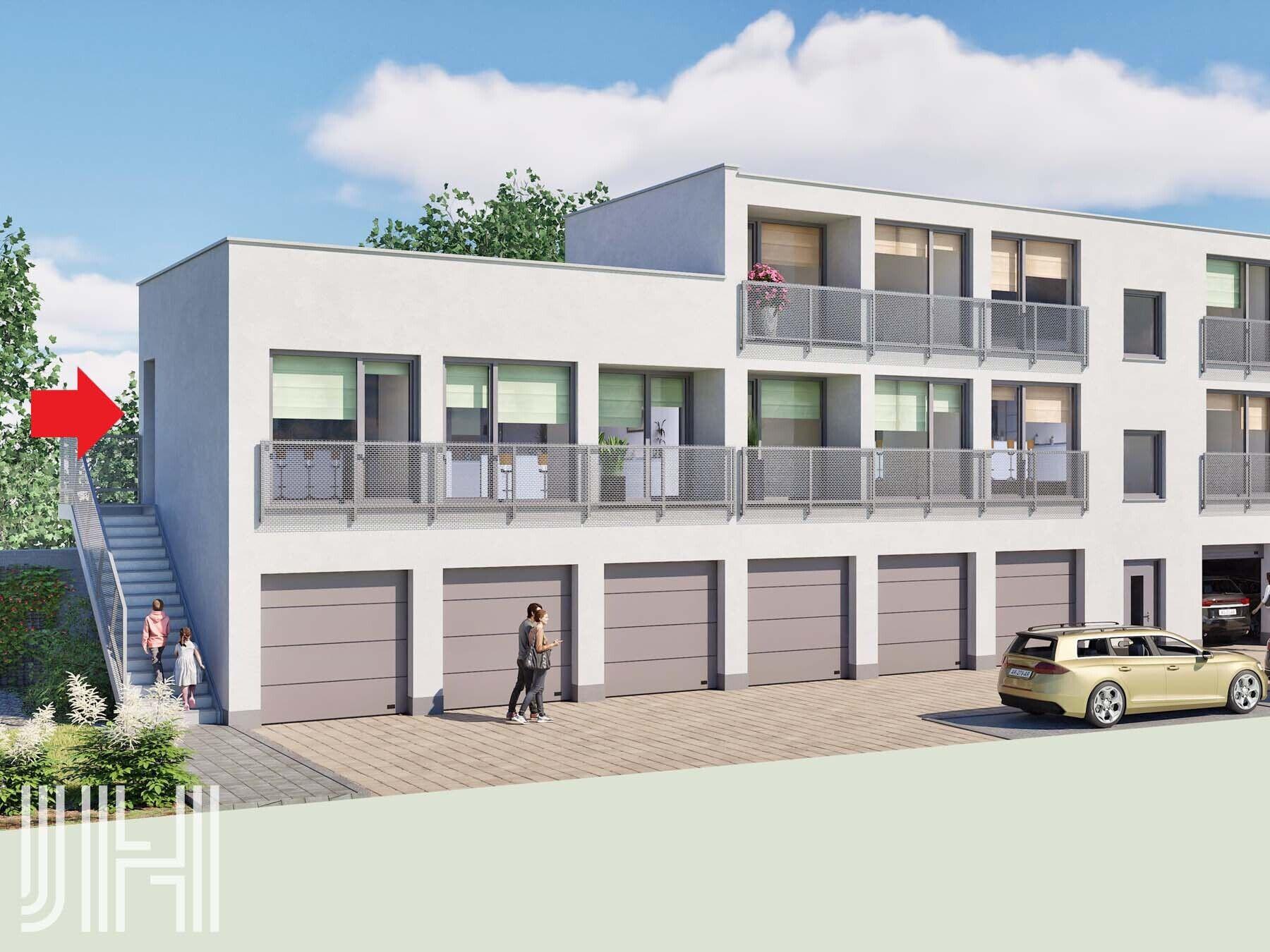 Prodej bytu 2+kk ve výstavbě v projektu Zahrada Mlýnská