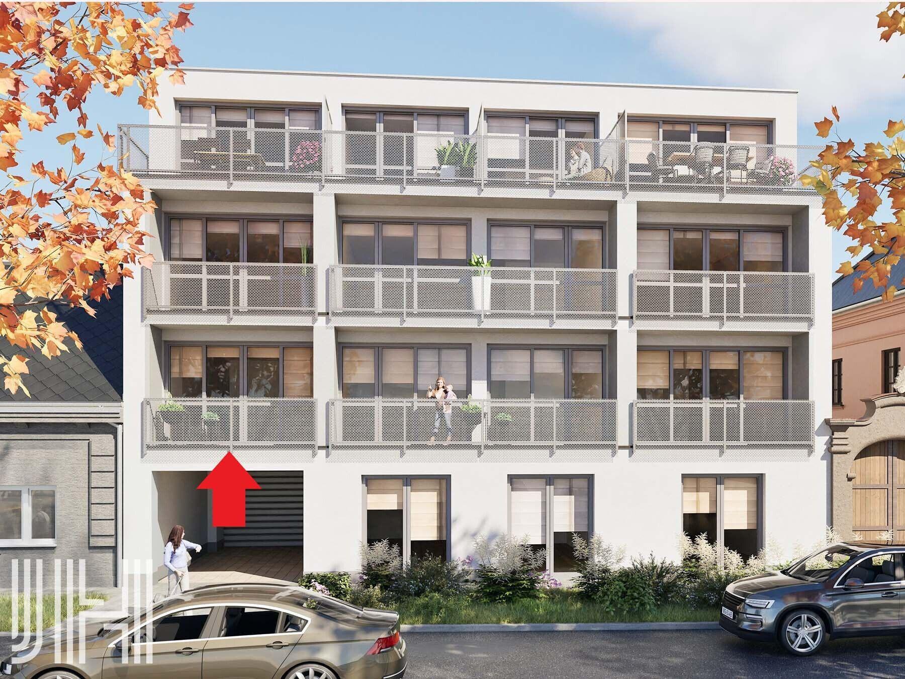 Prodej bytu 3+kk ve výstavbě v projektu Zahrada Mlýnská