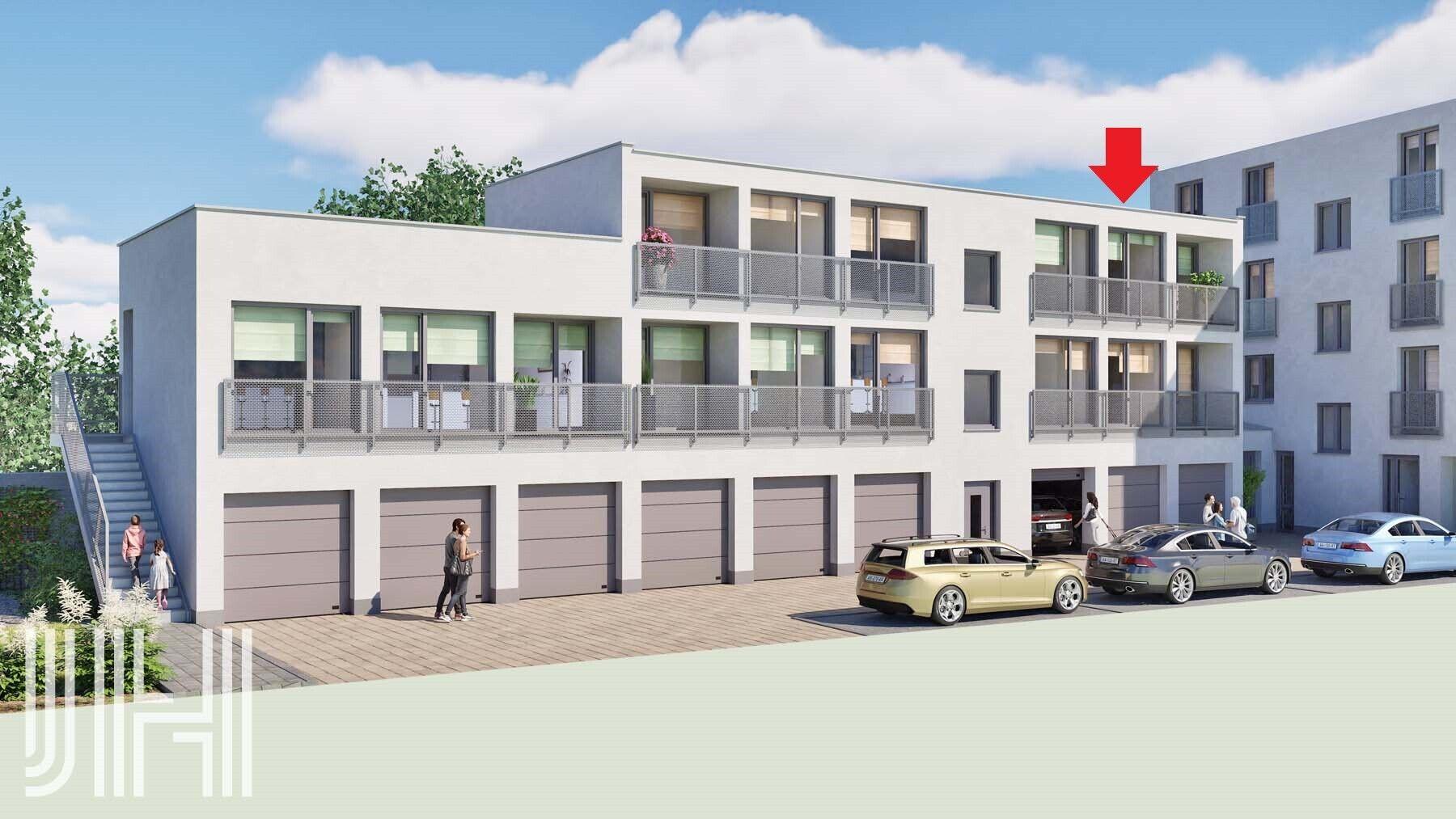 Prodej bytu 2+kk ve výstavbě v projektu Zahrada Mlýnská