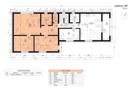 půdorys.jpg | Prodej bytu, 3+kk, 81 m²