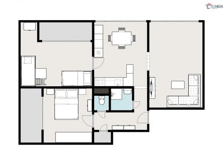 Prodej bytu, 3+1, 87 m²