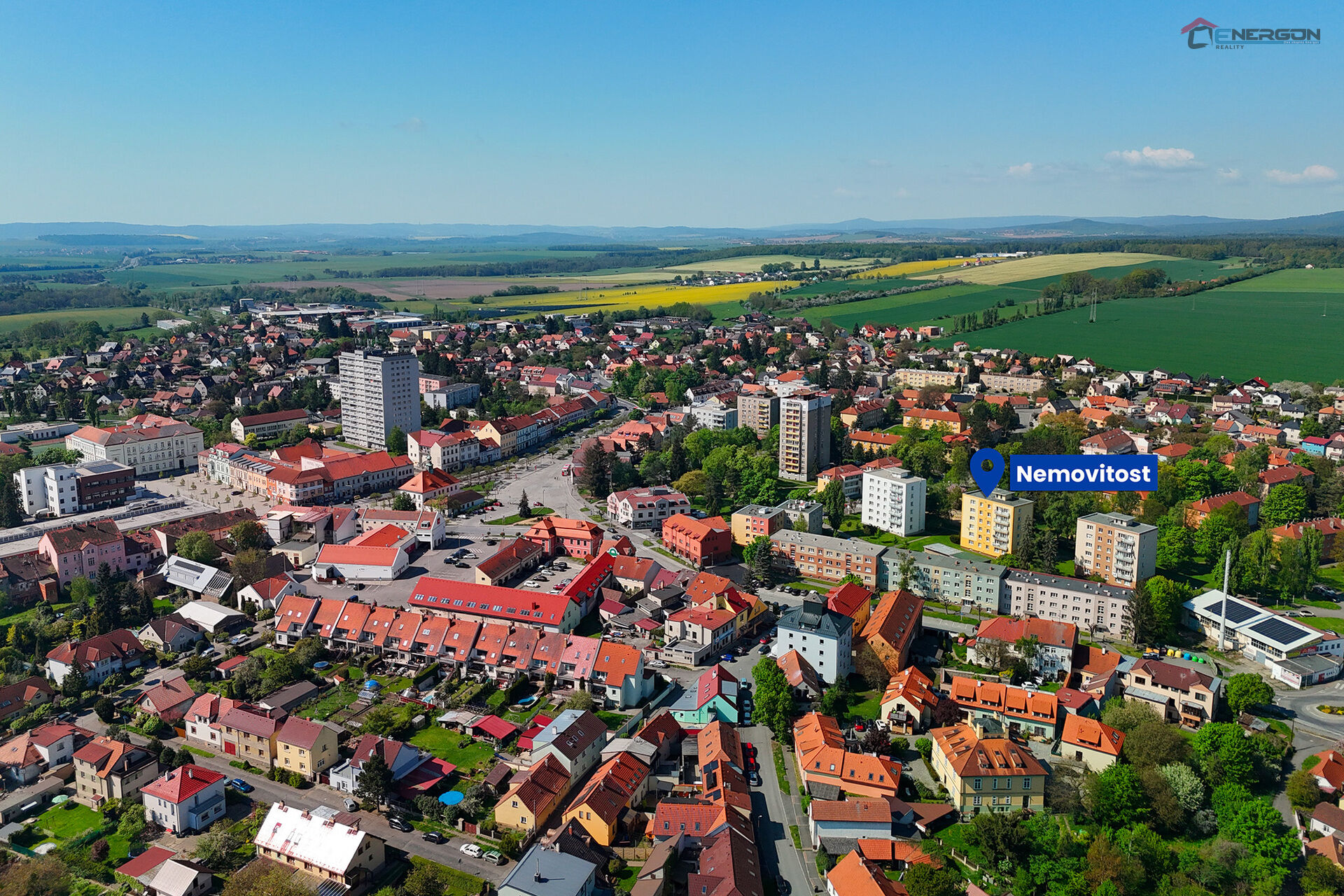 Byt 2+1 balkon, sklep, Jáchymovská, Dobříš