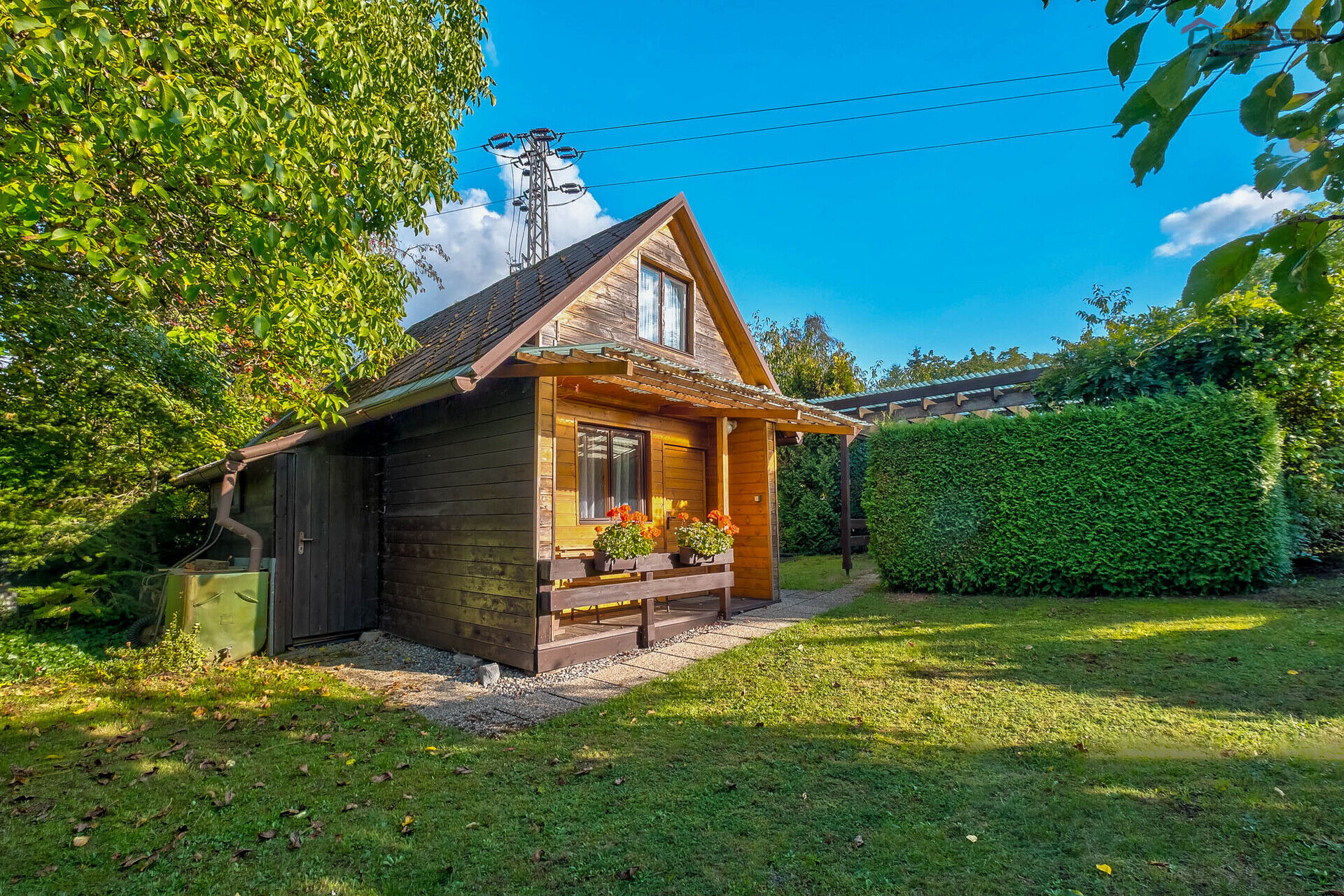 Chata Příbram, Hatě, pozemek 417 m2