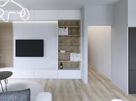 VIZUALIZACE 3.jpg | Prodej bytu, 1+kk, 44 m²