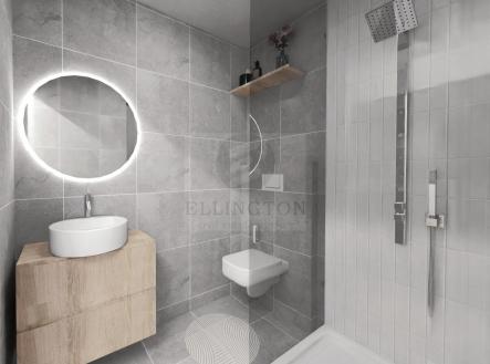 VIZUALIZACE 8.jpg | Prodej bytu, 1+kk, 44 m²