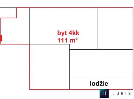 návrh | Prodej bytu, 4+kk, 111 m²